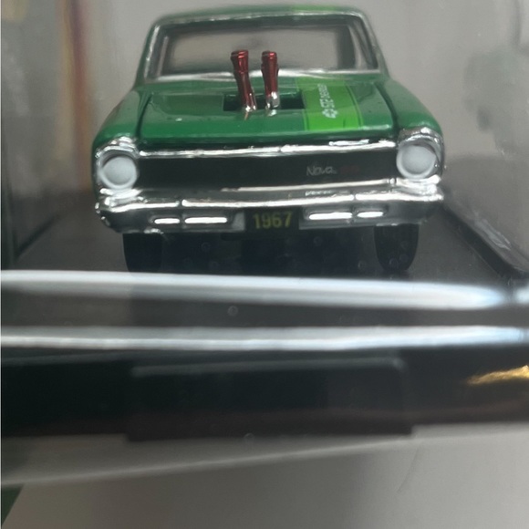 5377-PTT Green Turtle Wax ‘67 Chevy NOVA "SS"  w/ Rubber Tires M2 Auto Drivers - Picture 4 of 11